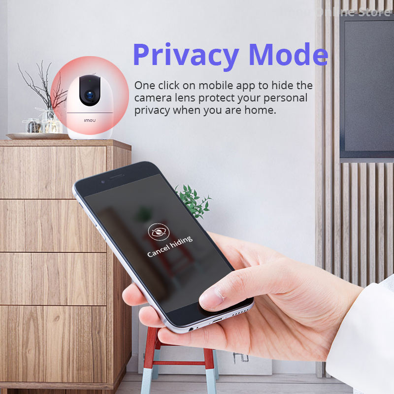 Caméra IP intérieure  par IA – Imou Ranger2 (2MP / 3MP) 2K
