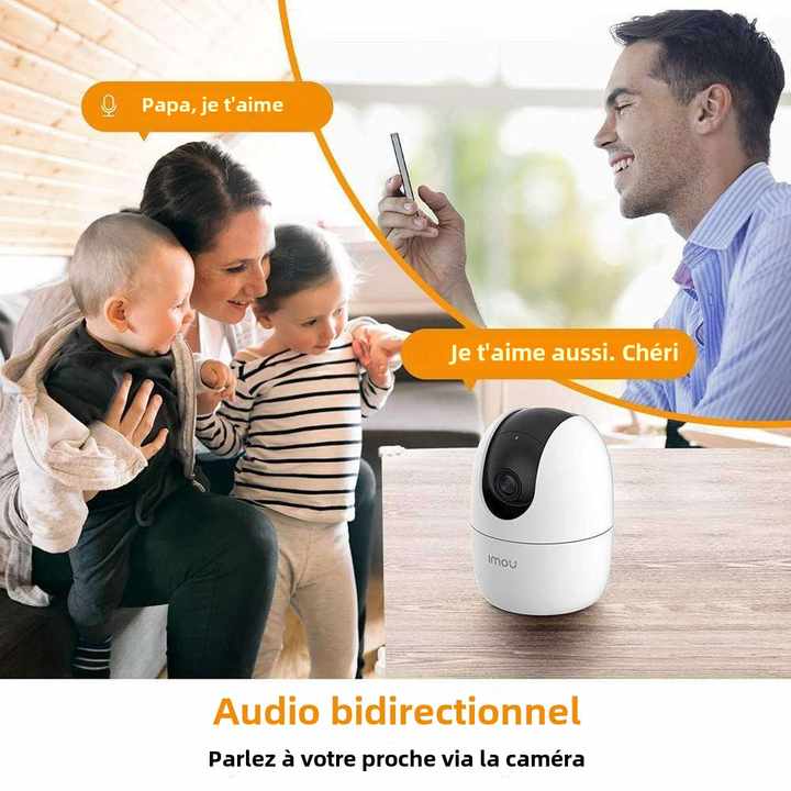 Caméra IP intérieure  par IA – Imou Ranger2 (2MP / 3MP) 2K