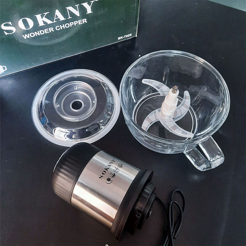 Hachoir électrique – Sokany SK-7025 - 2L - 800W - 4 Lames