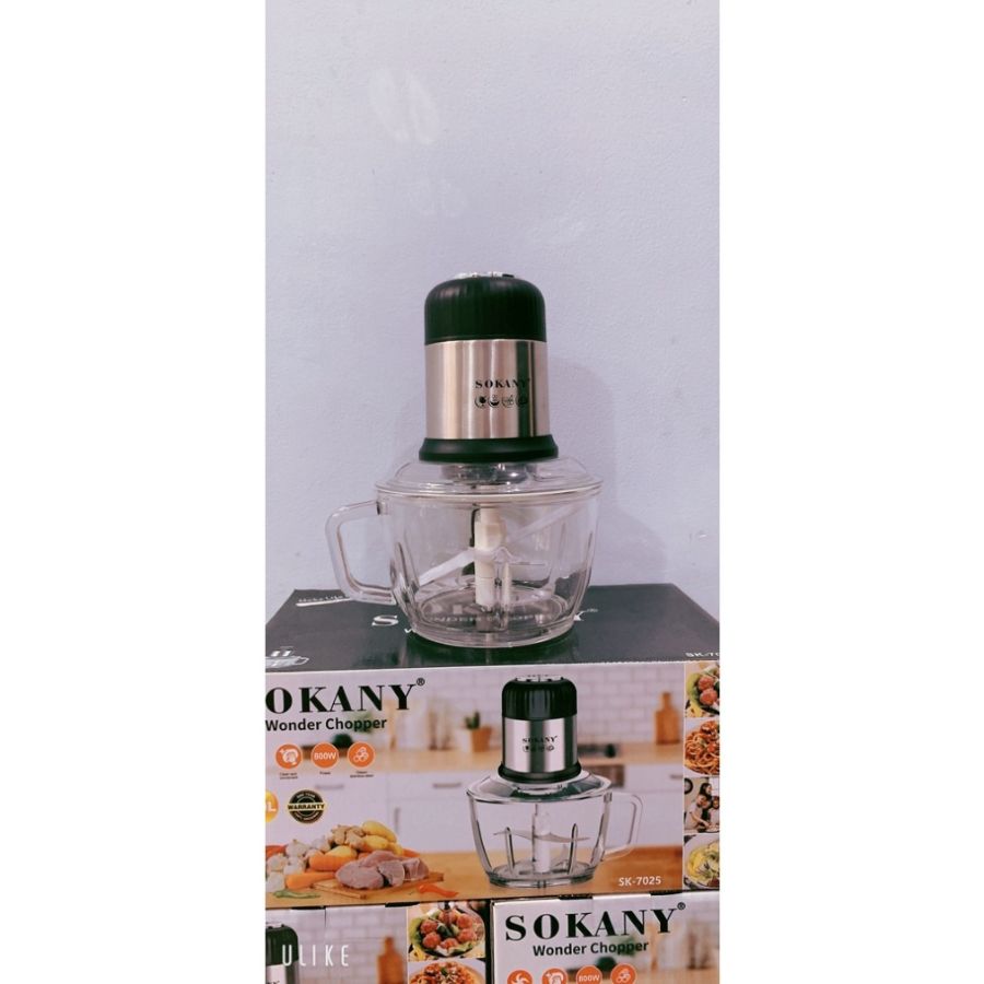Hachoir électrique – Sokany SK-7025 - 2L - 800W - 4 Lames