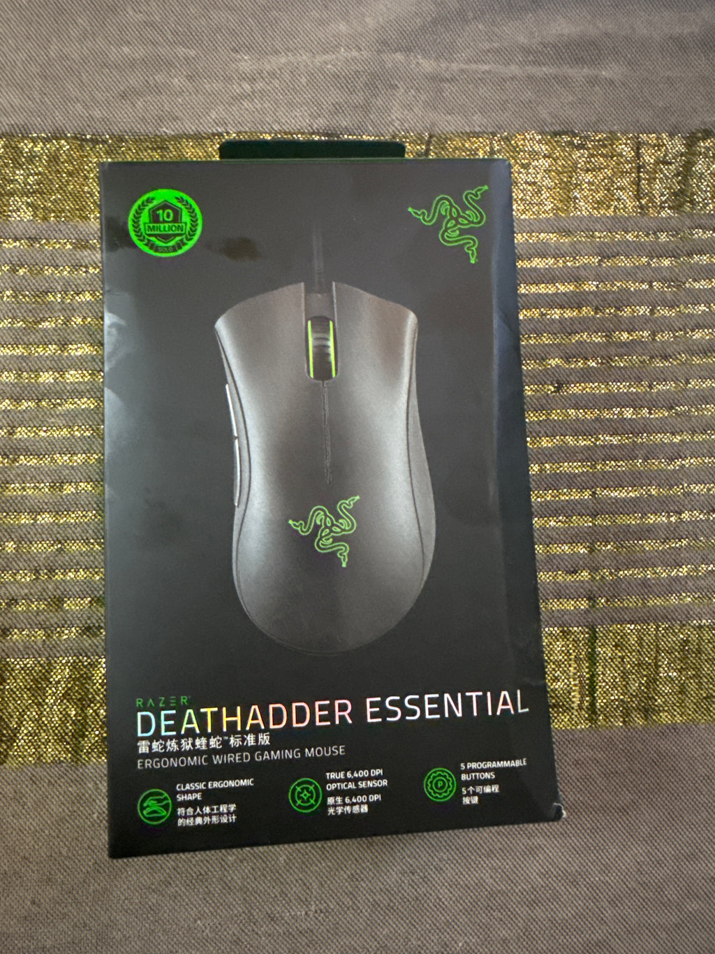 Souris gaming Razer DeathAdder Chroma RZ01-01210 -10000 DP