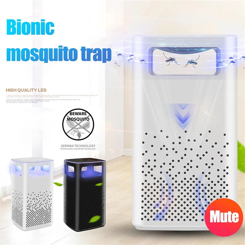 Electronic Square LED Mosquito Killer – Piège intelligent pour moustiques et insectes, silencieux et sûr pour la maison