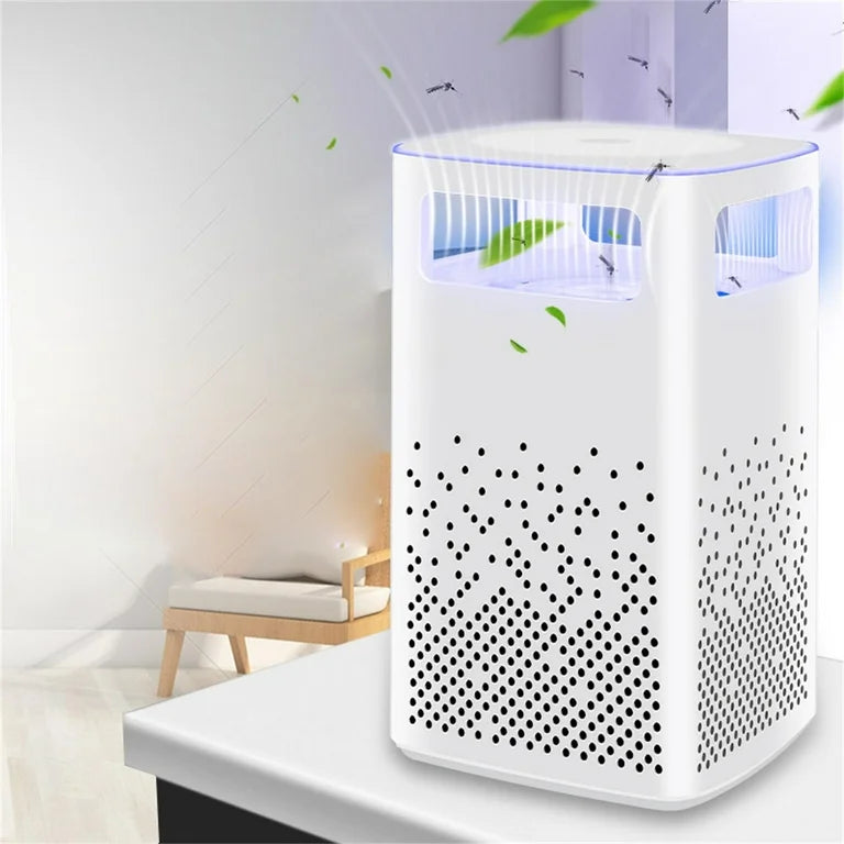 Electronic Square LED Mosquito Killer – Piège intelligent pour moustiques et insectes, silencieux et sûr pour la maison