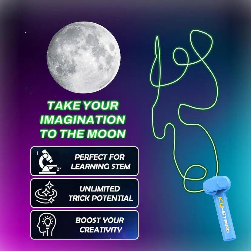Jeu de Corde Lumineuse – Rope Launcher Glow-in-the-Dark USB-C