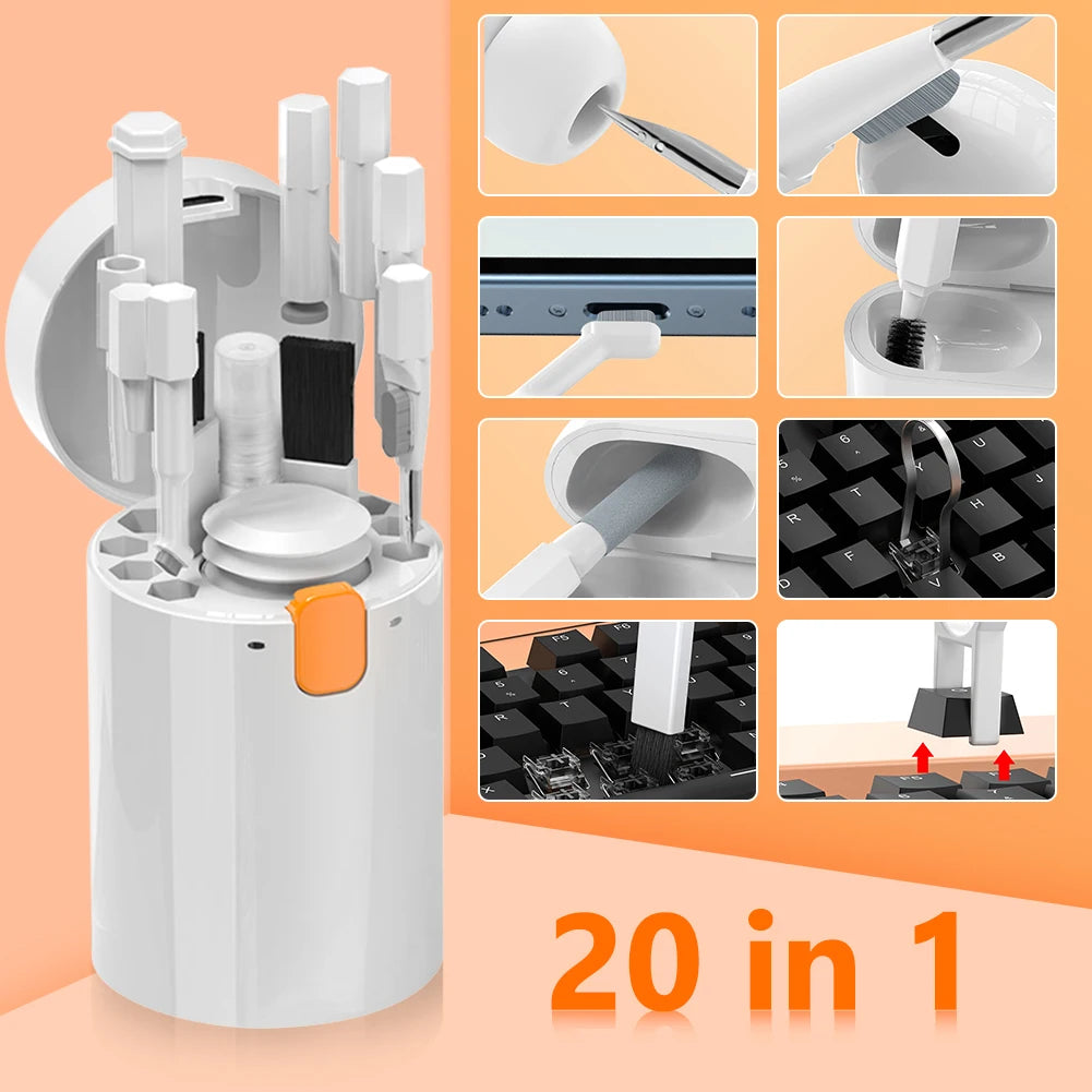 Kit de nettoyage électronique 20-en-1 VICHYIE – Nettoyeur multifonction pour tous appareils électroniques