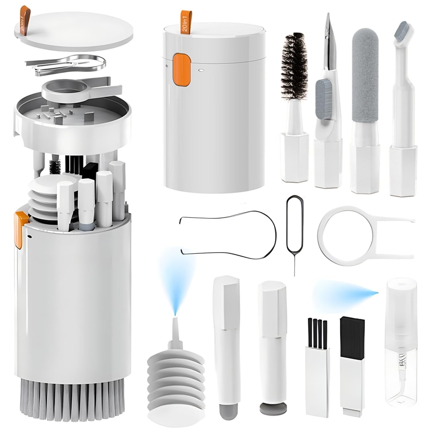 Kit de nettoyage électronique 20-en-1 VICHYIE – Nettoyeur multifonction pour tous appareils électroniques