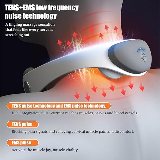 KH-920 Neck Massage Device with Electric Pulses - 5 Modes USB