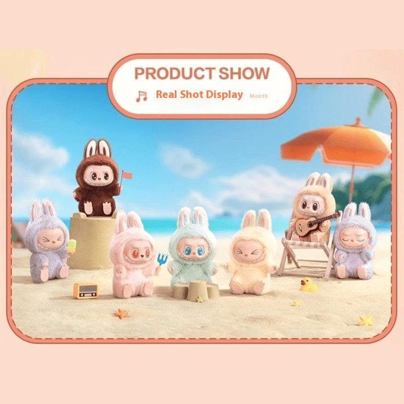 Box Surprise Poupée Labubu 2ᵉ Génération – Sit-down Party Macaron