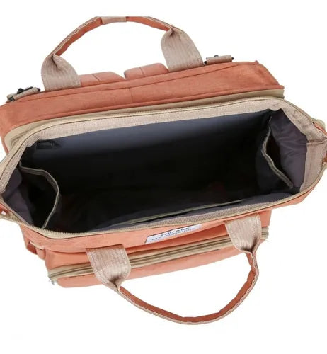 Sac à Dos Maternel 3 en 1 – Sac à Langer, Lit Bébé Portable et Matelas à Langer
