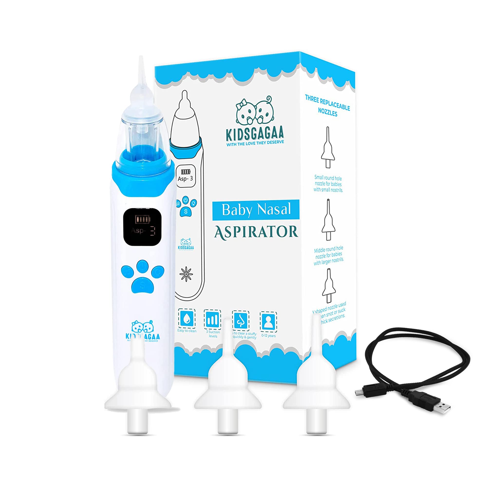 Aspirateur nasal électrique pour bébé