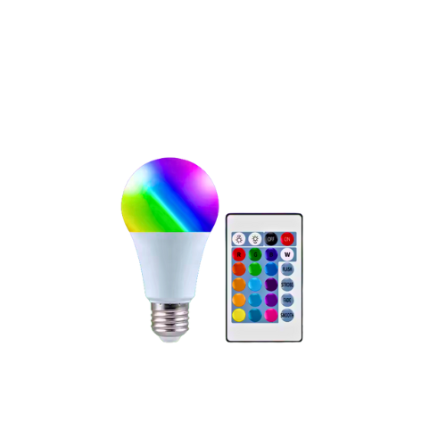 Ampoule LED Multicolore E27 – 16 Couleurs & 4 Modes d’Éclairage