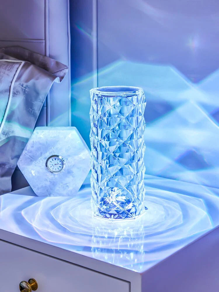 Lampe Musicale en Cristal LED avec Bluetooth & haut-parleur