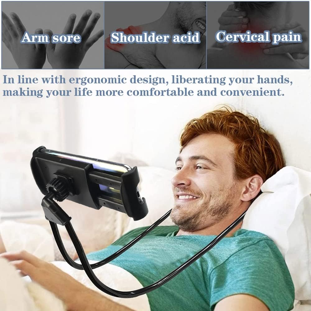 Support Lazy de Téléphone  360° Flexible