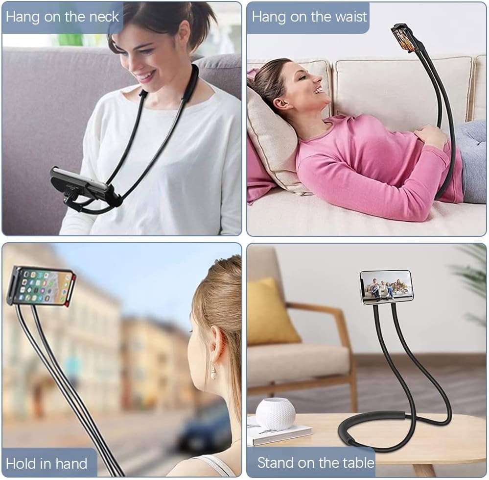 Support Lazy de Téléphone  360° Flexible