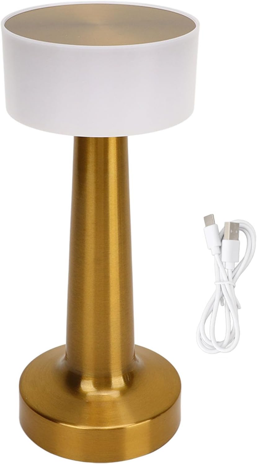 TOUCH LAMP USB CHARGING - All white