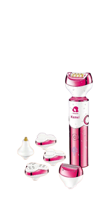 KEMEI Km-2192 – Épilateur électrique professionnel rechargeable