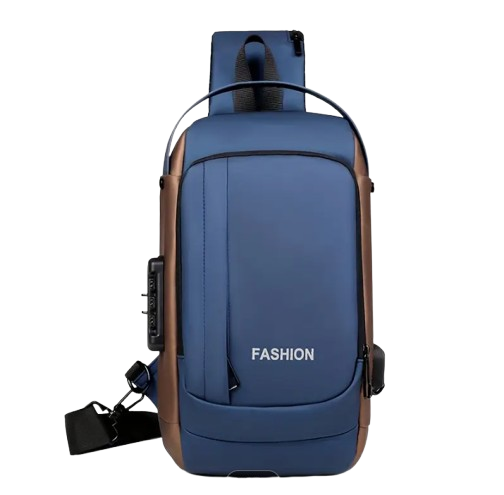 Sac bandoulière multifonction – Chest Bag USB avec cadenas