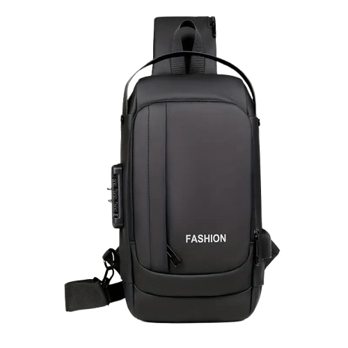Sac bandoulière multifonction – Chest Bag USB avec cadenas