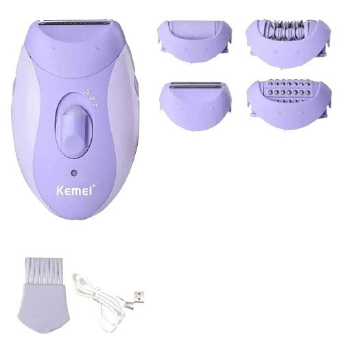 Rasoir epilateur decapant et masseur kemei km-6037