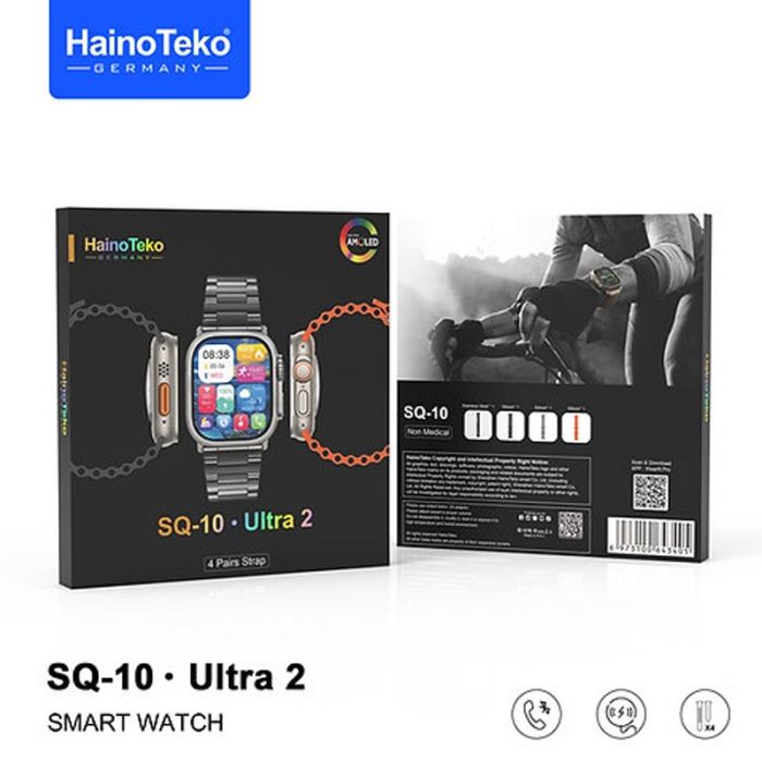 Montre Connectée HAINO TEKO SQ-10 ULTRA 2 + Airpods GRATUIT